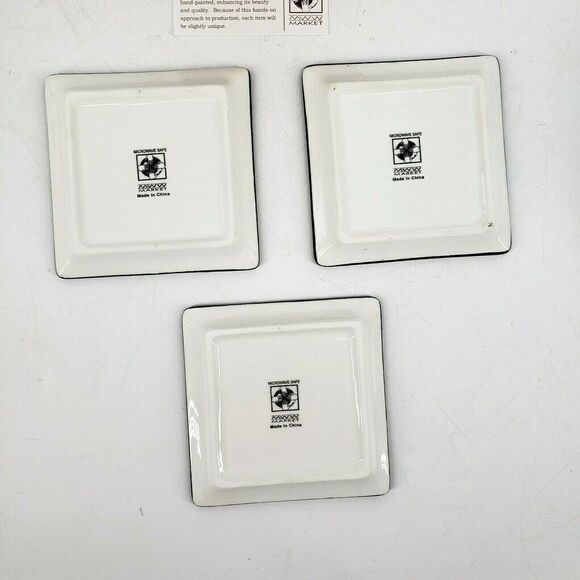 Yankee Candle Set of 3 Halloween Mini Plates - Picture 7 of 12